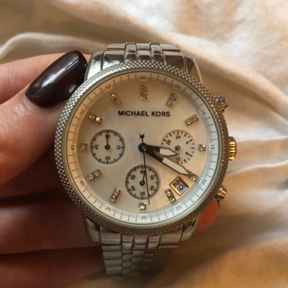 Silver Michael Kors Watch